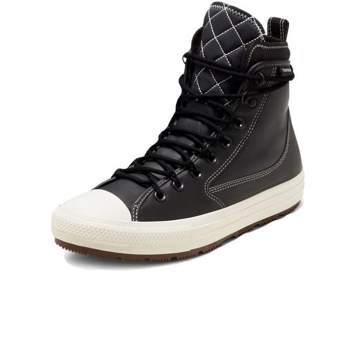 Converse cuir noir outlet femme pas cher